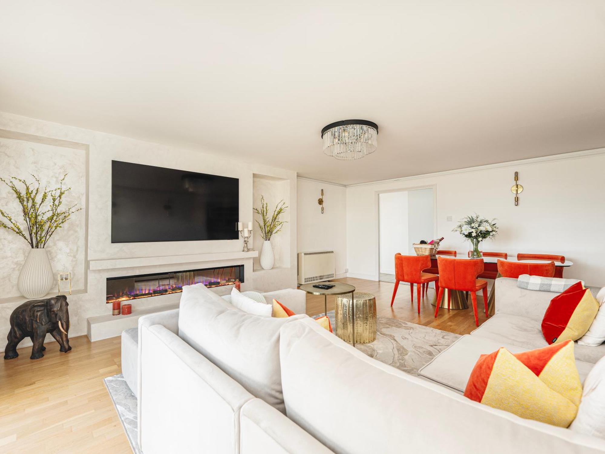 The View Greenwich - Luxury River Thames Apartment London Bagian luar foto