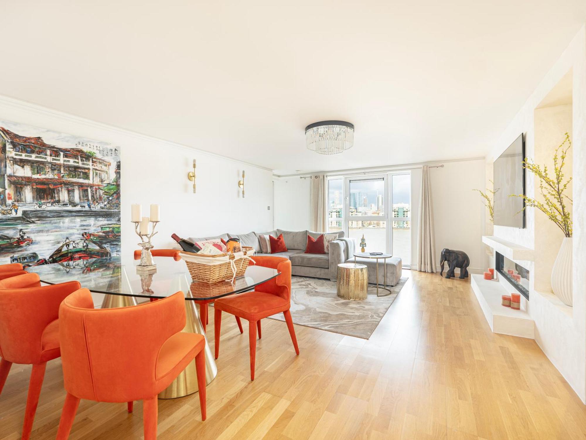 The View Greenwich - Luxury River Thames Apartment London Bagian luar foto