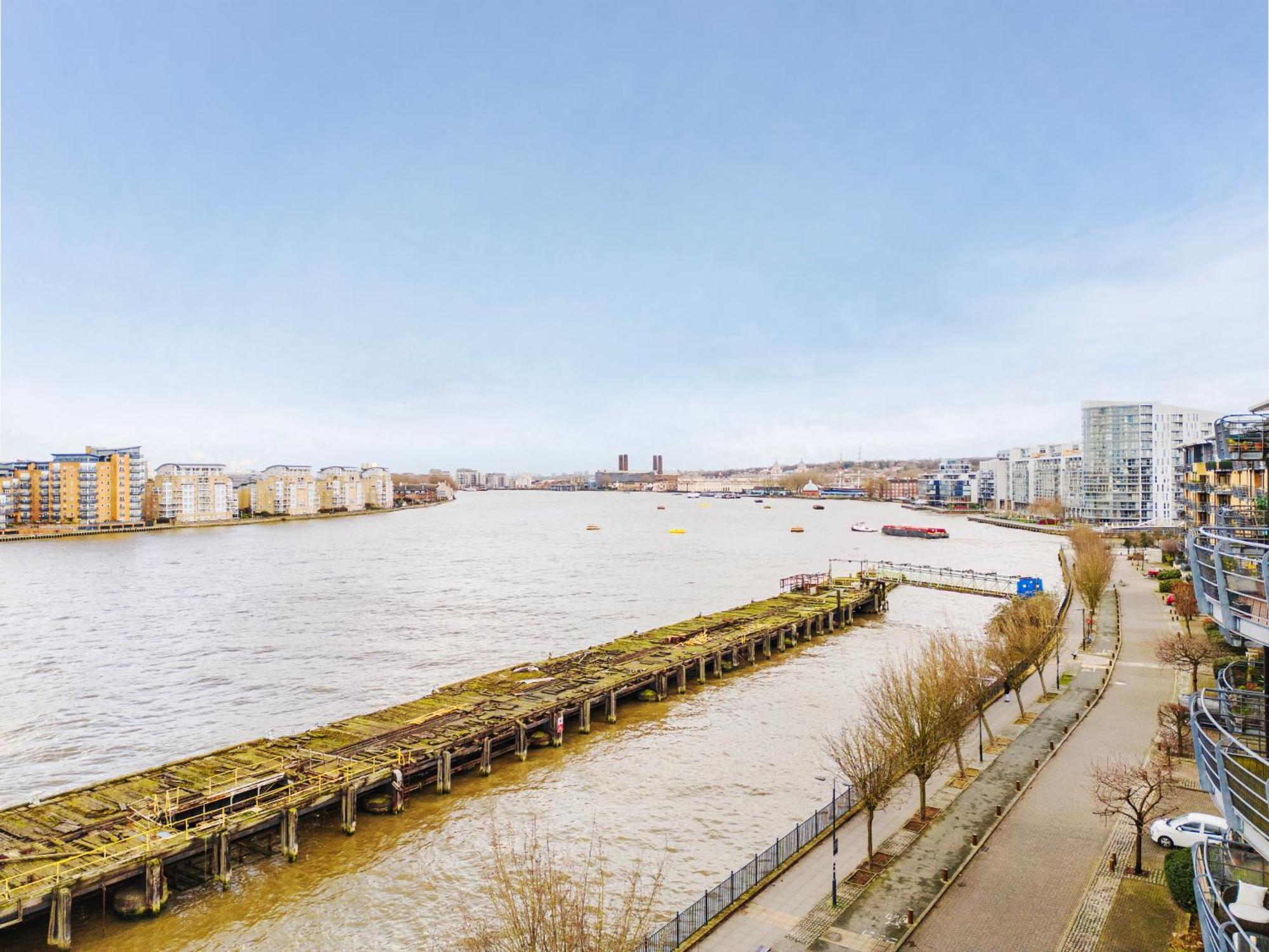The View Greenwich - Luxury River Thames Apartment London Bagian luar foto